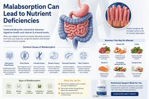 malabsorption and nutrient deficiencies chart